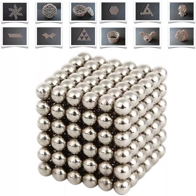 Comprar Bolas magnéticas DIY de imán mágico de 3mm, esfera de cubo de  neodimio, cuentas de lujo, bola magnética de descompresión colorida, 216  Uds.