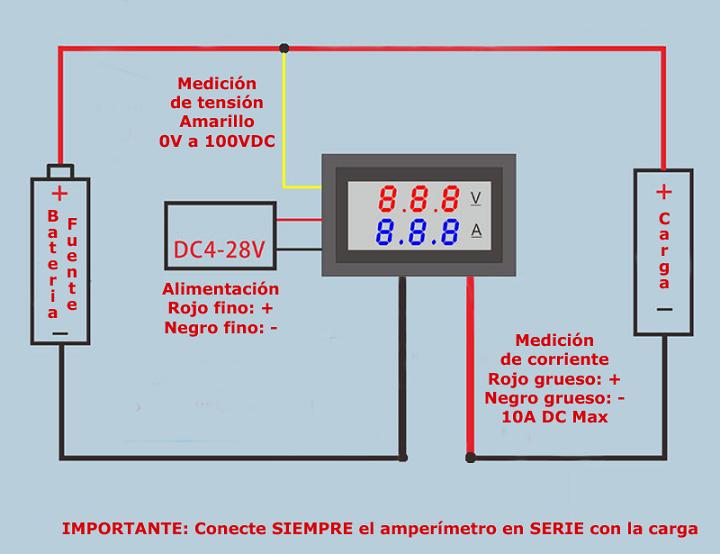 Medidor Consumo Electrico – Watimetro Voltimetro Amperimetro – Candy-HO
