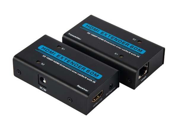 EXTENSOR HDMI 60 METROS POR CABLE UTP CAT5 O CAT6 – Masternet – Tecnología  a tu alcance