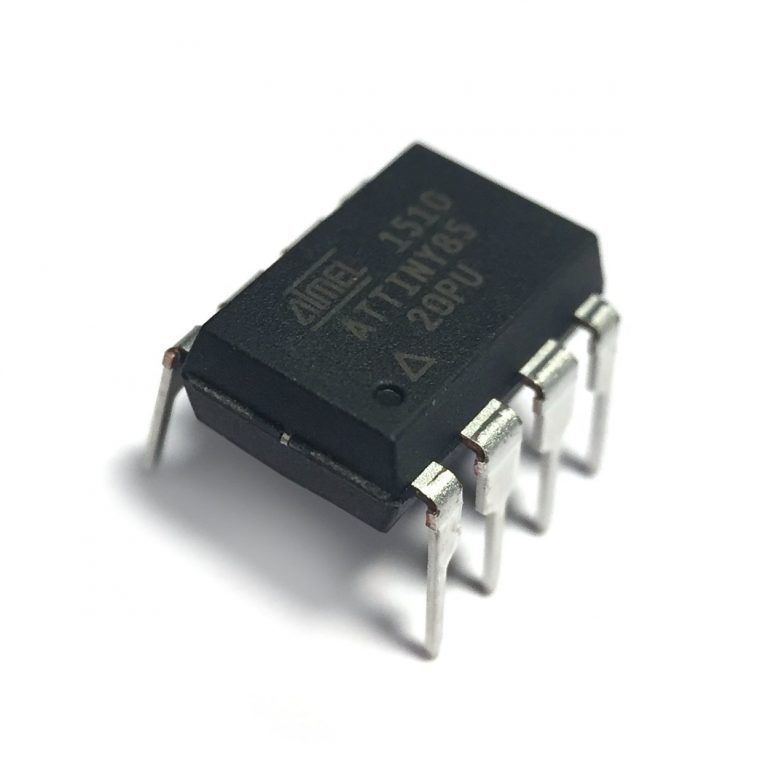 Attiny85 20pu схемы