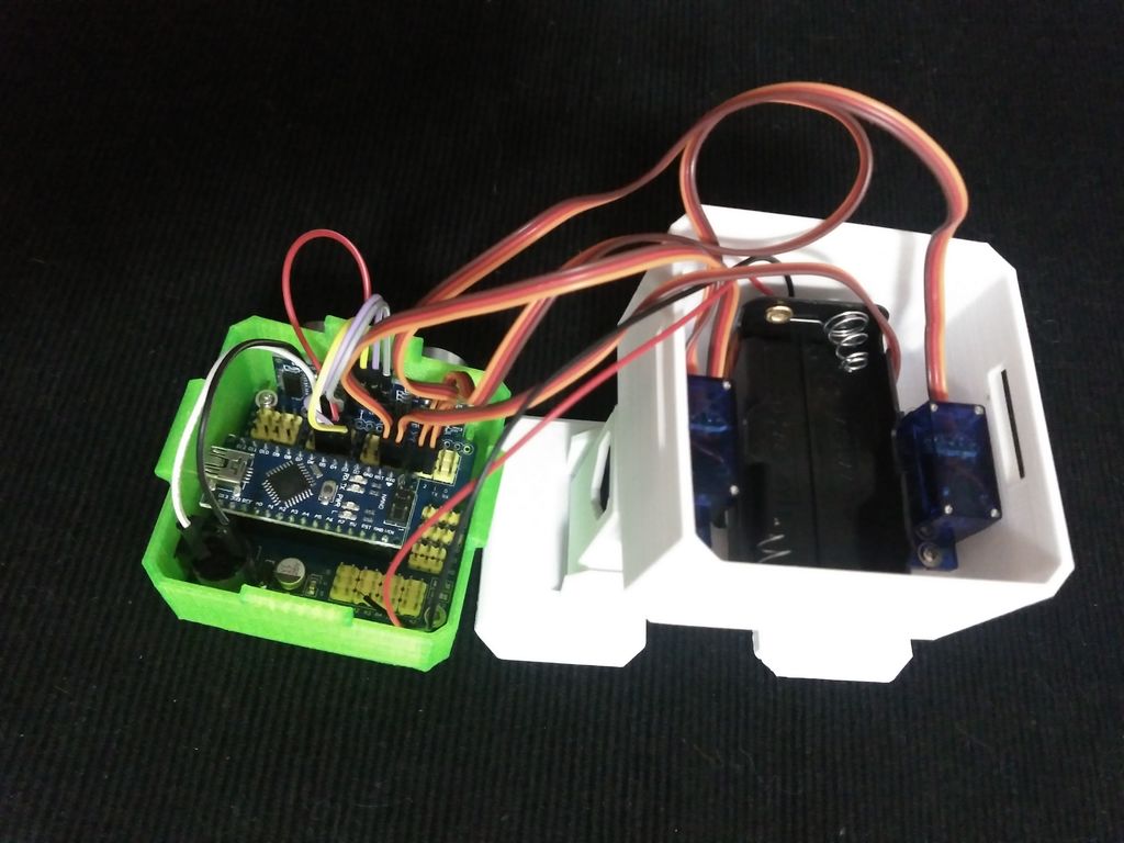 Robot Otto Armado Listo Para Usar Baila Control Cel Arduino 4