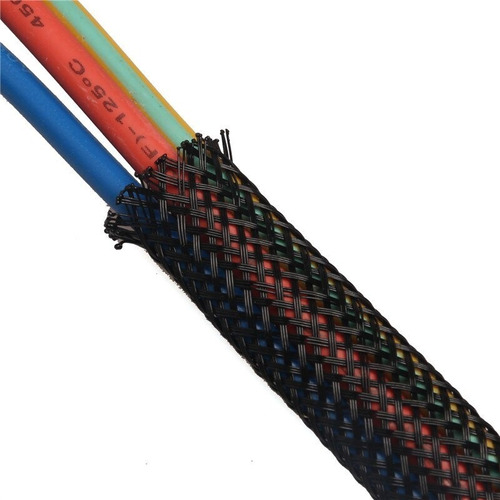 Rollo 300m Malla Tejida Cubre Cables 15mm – Candy-HO
