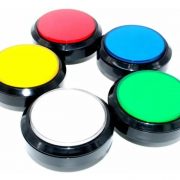 Botón Pulsador Arcade Led 100mm Retroiluminado Verde