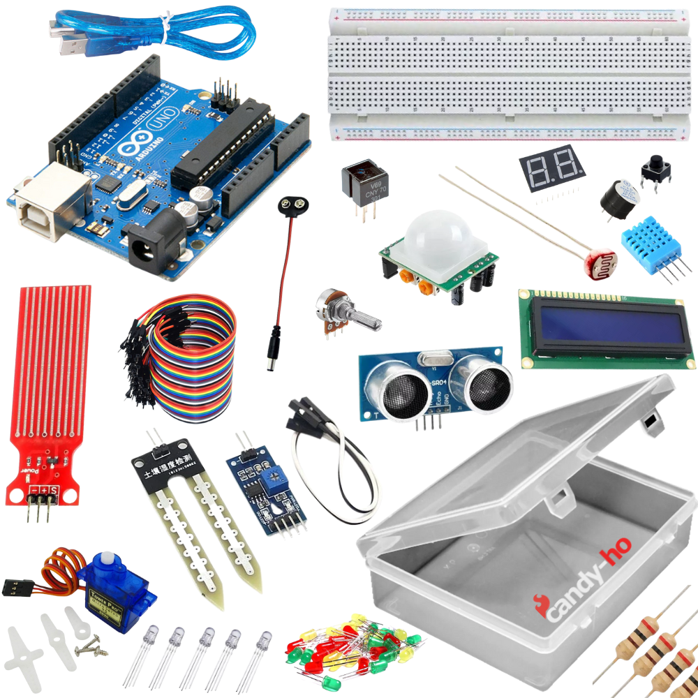 Kit Básico Arduino UNO en Caja – Activa Soluciones Tecnológicas